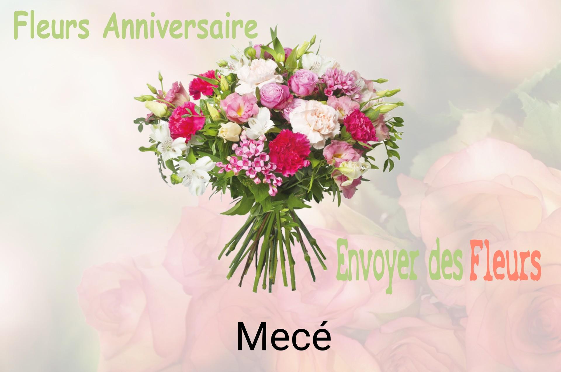 Bouquet de fleurs d’anniversaire livré à Mecé